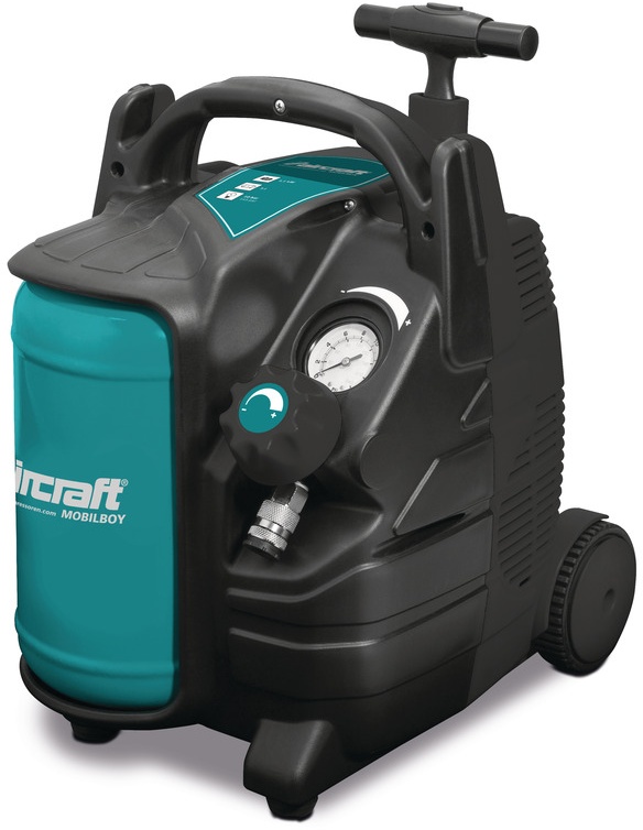 Kompressor oliefri tank 6 L 1,1 kW / 1,5 HK 180 L/min 8 Bar 230V Fly Kompressor oliefri tank 6 L 1,1 kW / 1,5 HK 180 L/min 8 Bar 230V Fly