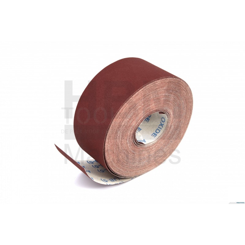 HBM 100 mm x 50 m K60 Toile abrasive