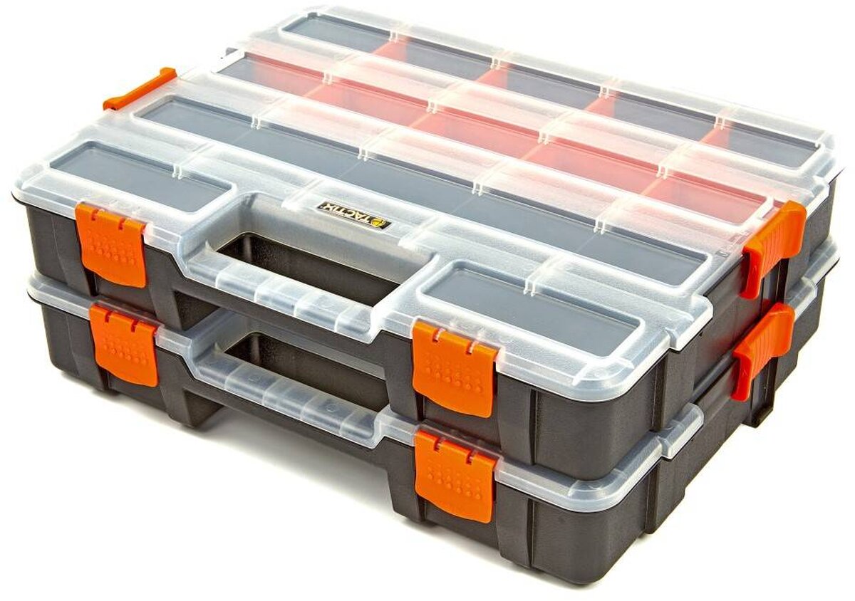 HBM 37,5 cm. 2 Delige Assortimentskoffer set