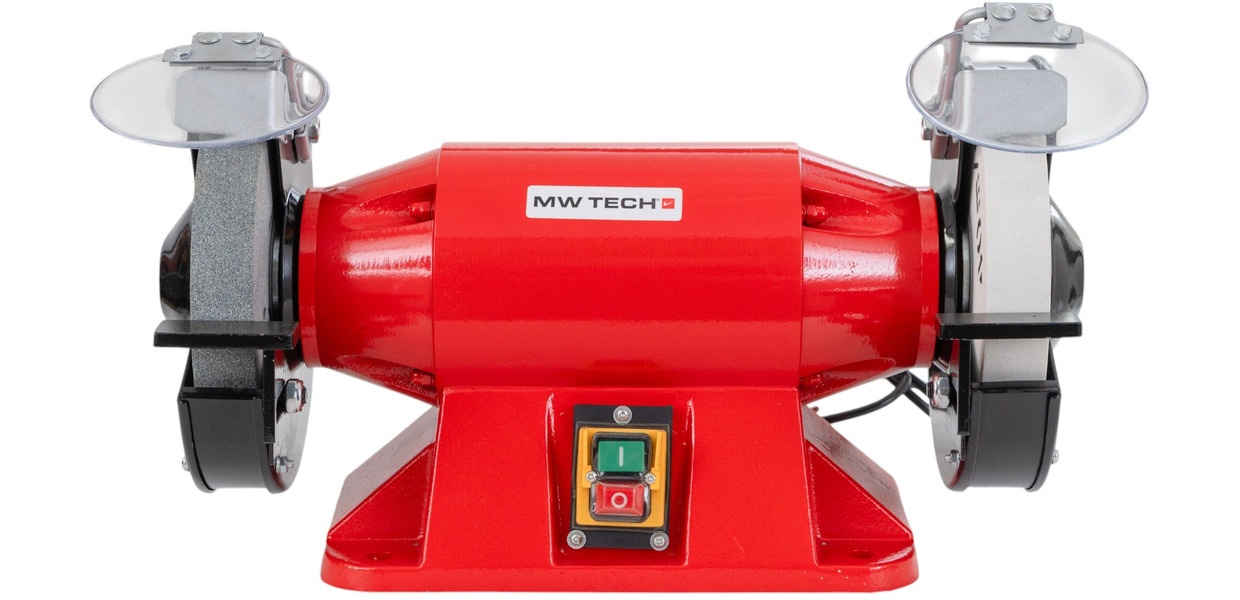 Dobbeltsliber dia. 200 mm 2950 o/min 900 W 230V spændehul 32 mm inklusive to MW-Tech slibesten Dobbeltsliber dia. 200 mm 2950 o/min 900 W 230V spændehul 32 mm inklusive to MW-Tech slibesten