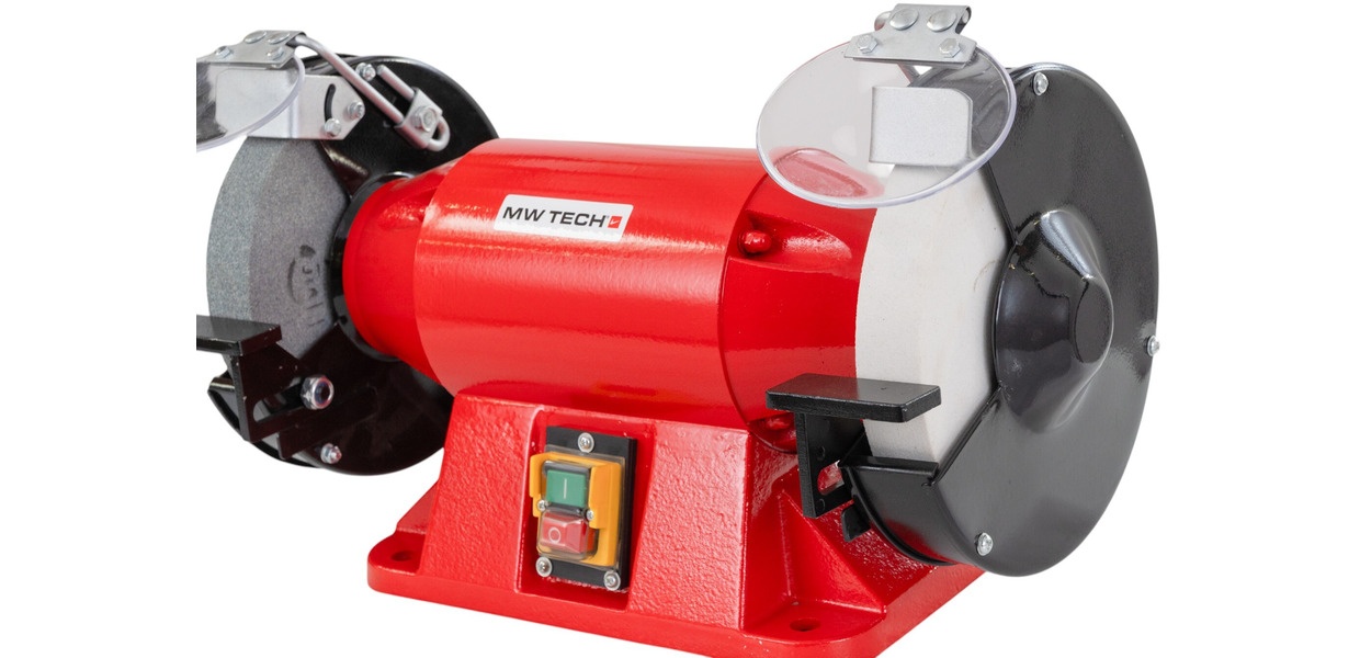 Dobbeltsliber dia. 200 mm 2950 o/min 900 W 230V spændehul 32 mm inklusive to MW-Tech slibesten Dobbeltsliber dia. 200 mm 2950 o/min 900 W 230V spændehul 32 mm inklusive to MW-Tech slibesten