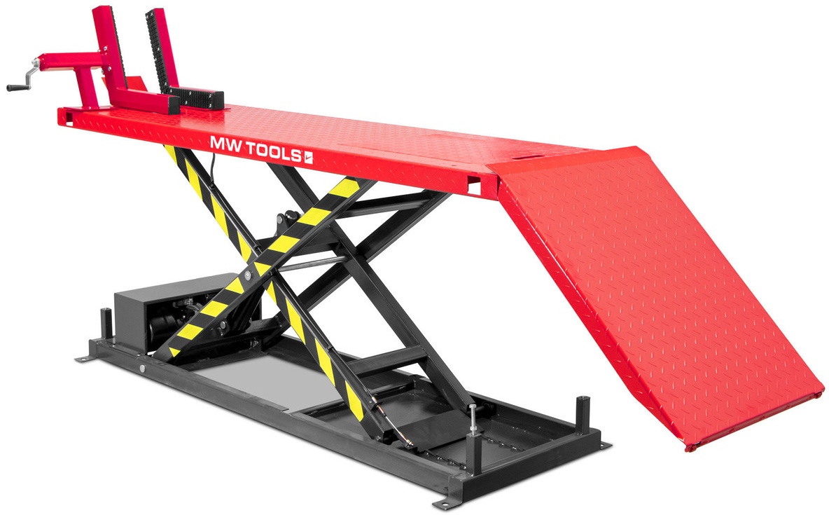 Motorcykellift hydraulisk 700 kg 115–370 mm MW Værktøj