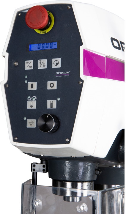 Moderne søjleboremaskine, boring op til ø 30 mm, skaft MK4, 1,1 kW, 400V, variabel hastighed, Optidrill Moderne søjleboremaskine, boring op til ø 30 mm, skaft MK4, 1,1 kW, 400V, variabel hastighed, Optidrill