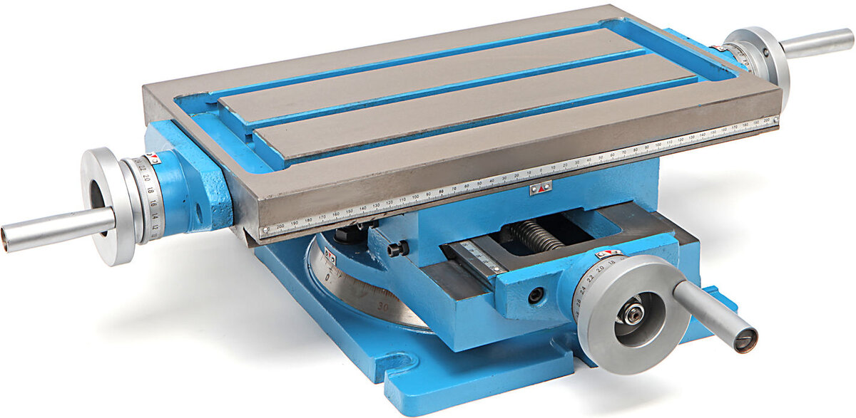 HBM LCT 425 Krydsbord med drejefod HBM LCT 425 Krydsbord med drejefod