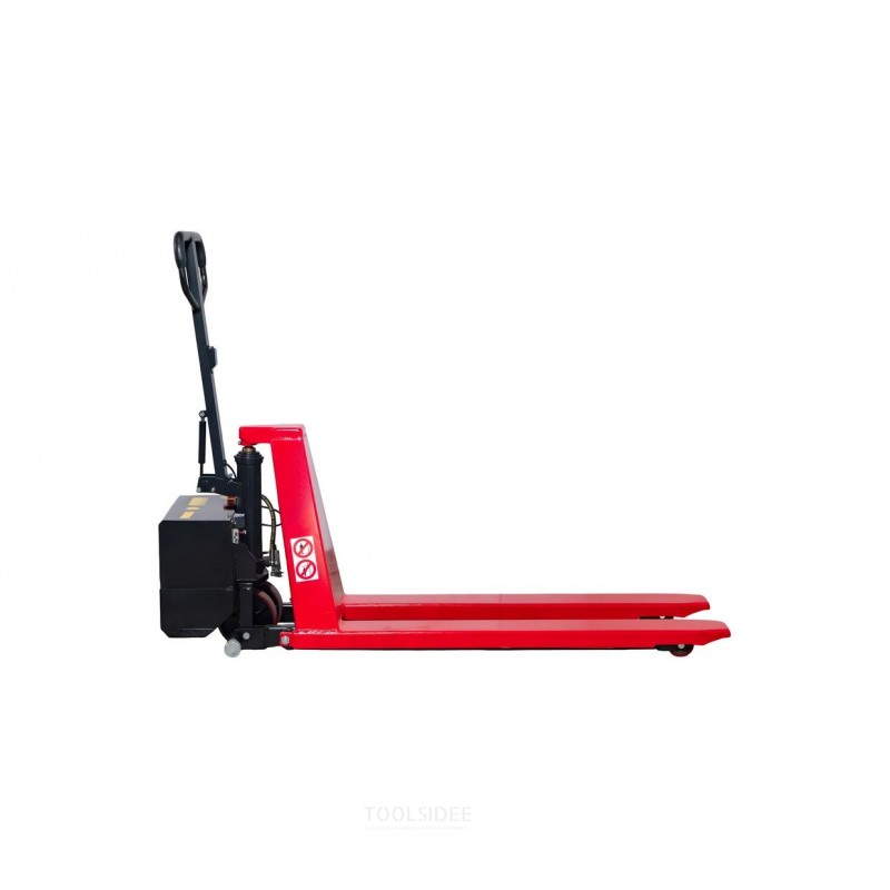 Elektrisk palleløfter med højtløfter 1,5 T højde 800 mm batteri 80Ah MW Tools Elektrisk palleløfter med højtløfter 1,5 T højde 800 mm batteri 80Ah MW Tools