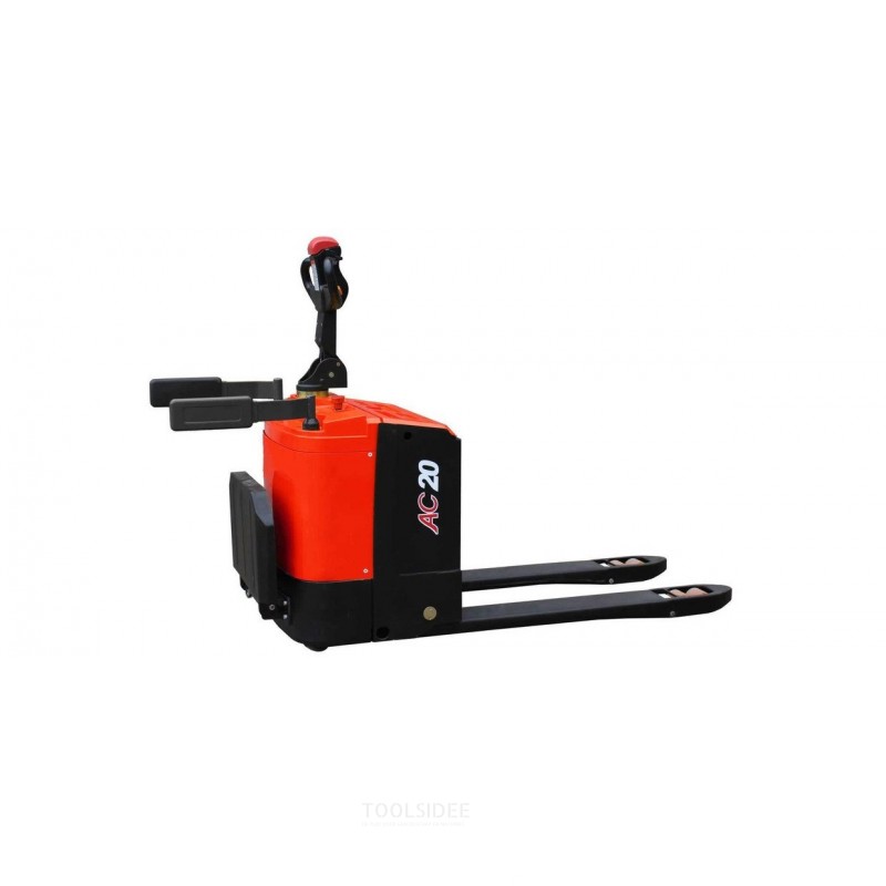 Elektrisk palleløfter med højtløfter 1,5 T højde 800 mm batteri 80Ah MW Tools Elektrisk palleløfter med højtløfter 1,5 T højde 800 mm batteri 80Ah MW Tools