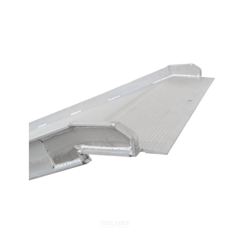 Fast aluminiumsrampe 1 ton 3000 x 1000 mm MW-værktøj