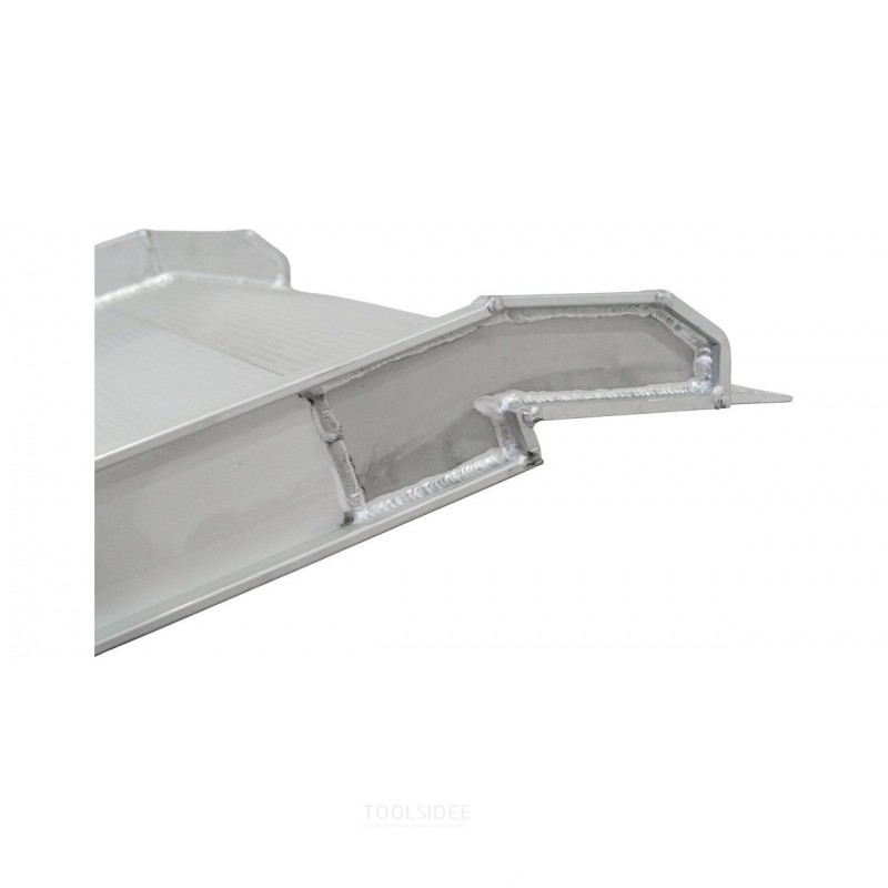 Fast aluminiumsrampe 1 ton 3000 x 1000 mm MW-værktøj