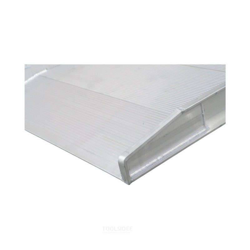 Fast aluminiumsrampe 1 ton 3000 x 1000 mm MW-værktøj