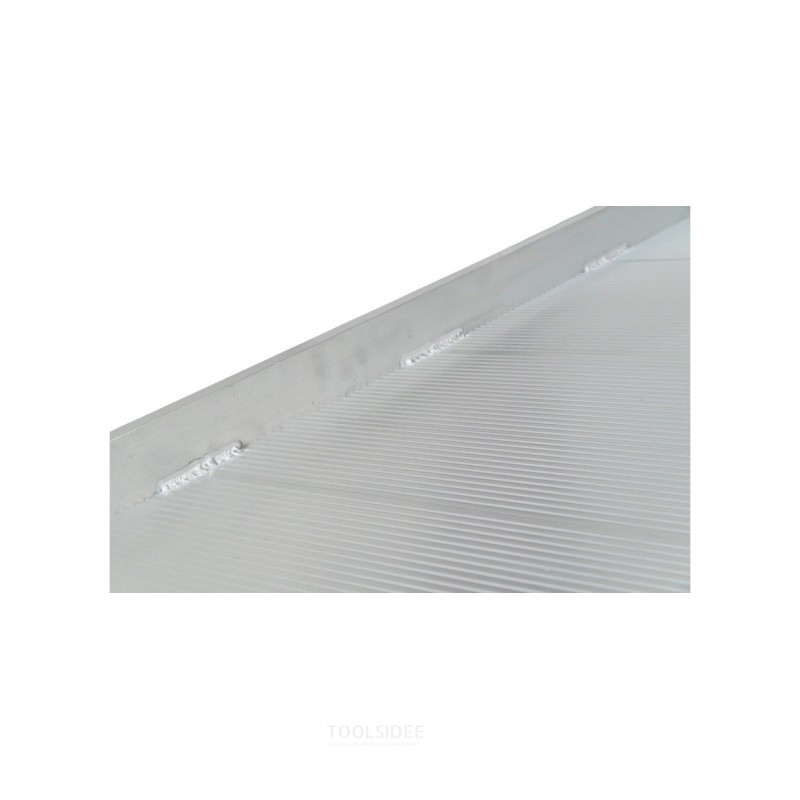 Fast aluminiumsrampe 1 ton 3000 x 1000 mm MW-værktøj