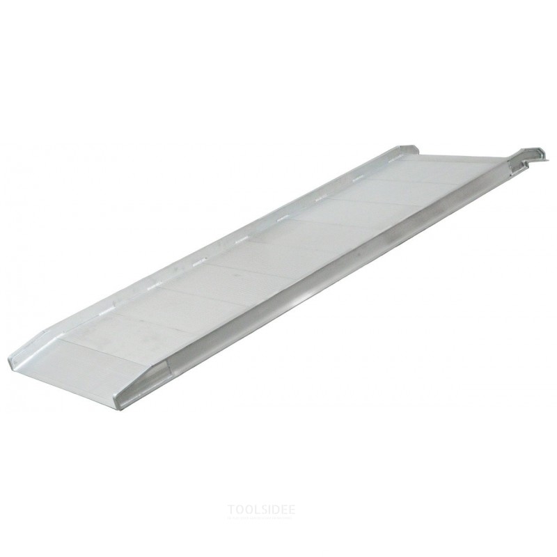 Fast aluminiumsrampe 1 ton 3000 x 1000 mm MW-værktøj