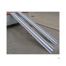 Fast aluminiumsrampe 1 ton 3000 x 1000 mm MW-værktøj