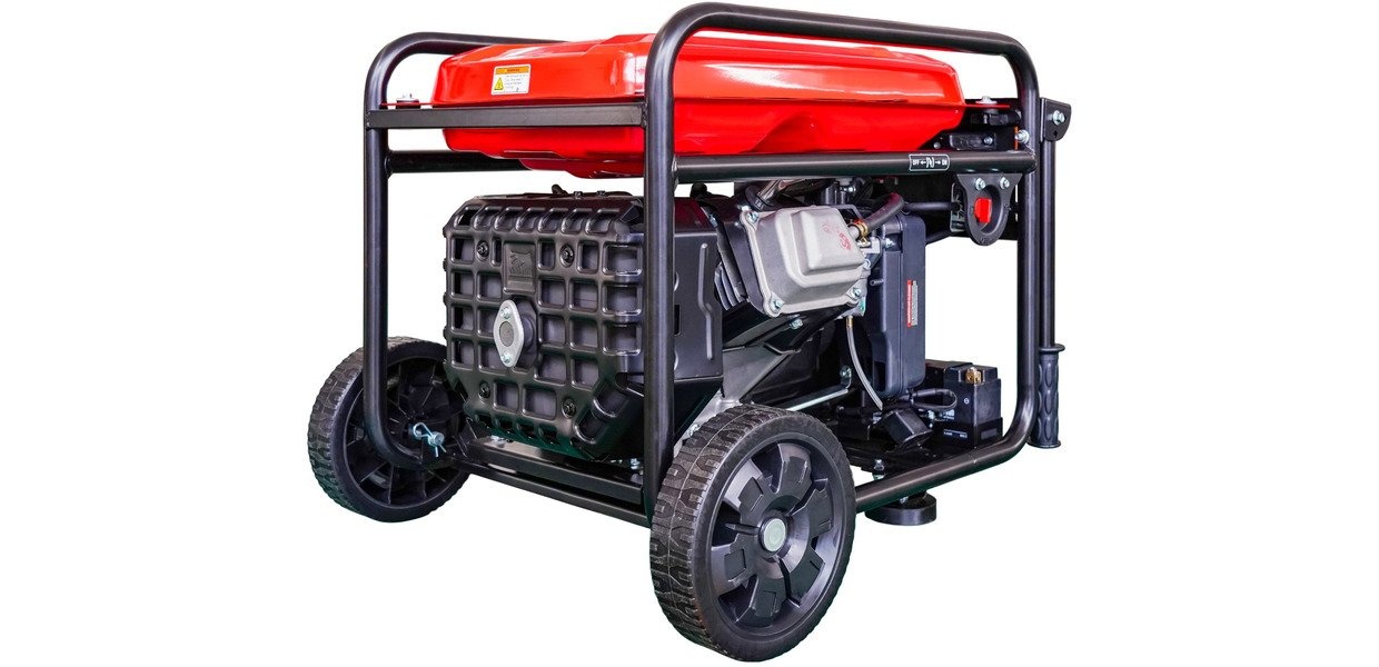 Benzin invertergenerator 6,5 kW 230 V med elektrisk start MW Tools
