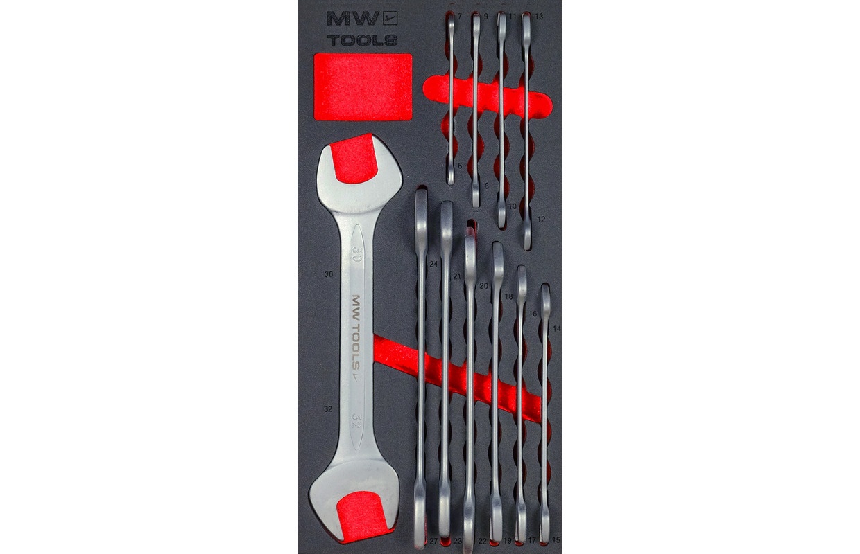 MEGA værktøjsvogn type 16 skuffer 2150 mm bred MW Tools MEGA værktøjsvogn type 16 skuffer 2150 mm bred MW Tools