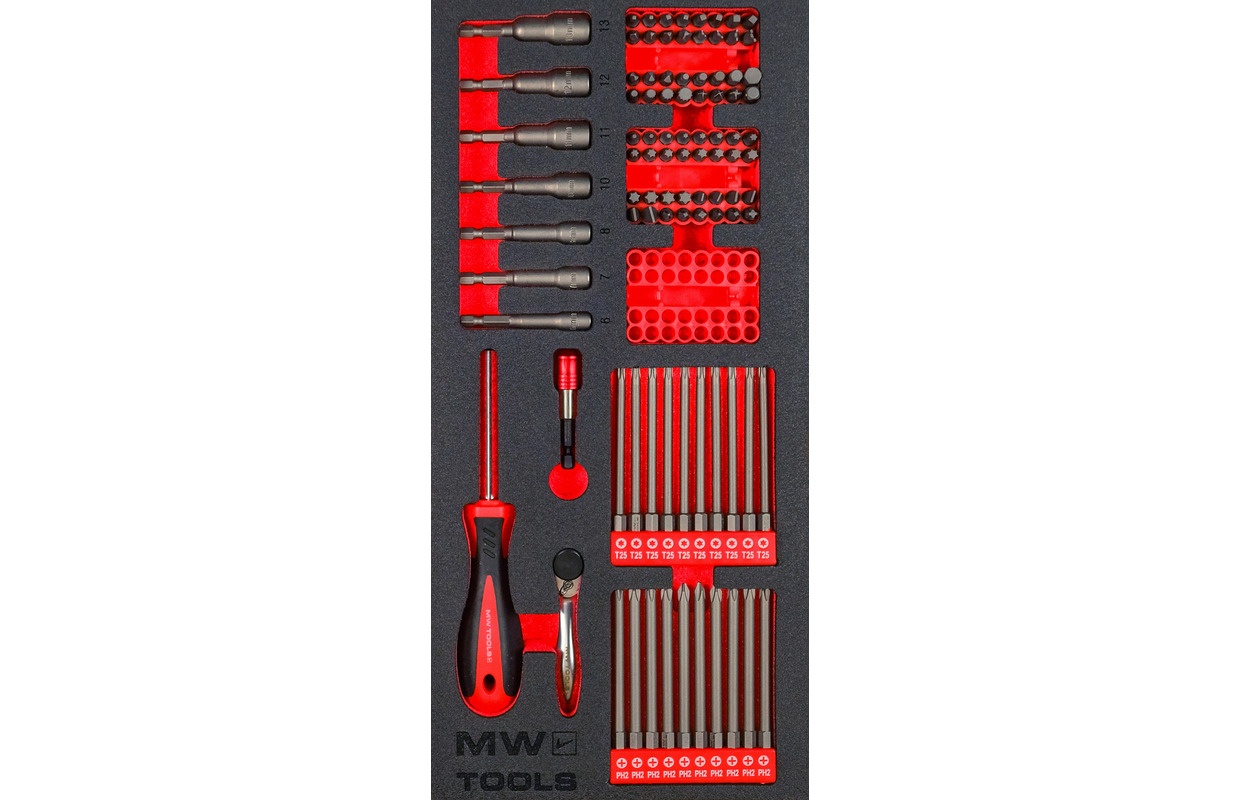 MEGA værktøjsvogn type 16 skuffer 2150 mm bred MW Tools MEGA værktøjsvogn type 16 skuffer 2150 mm bred MW Tools