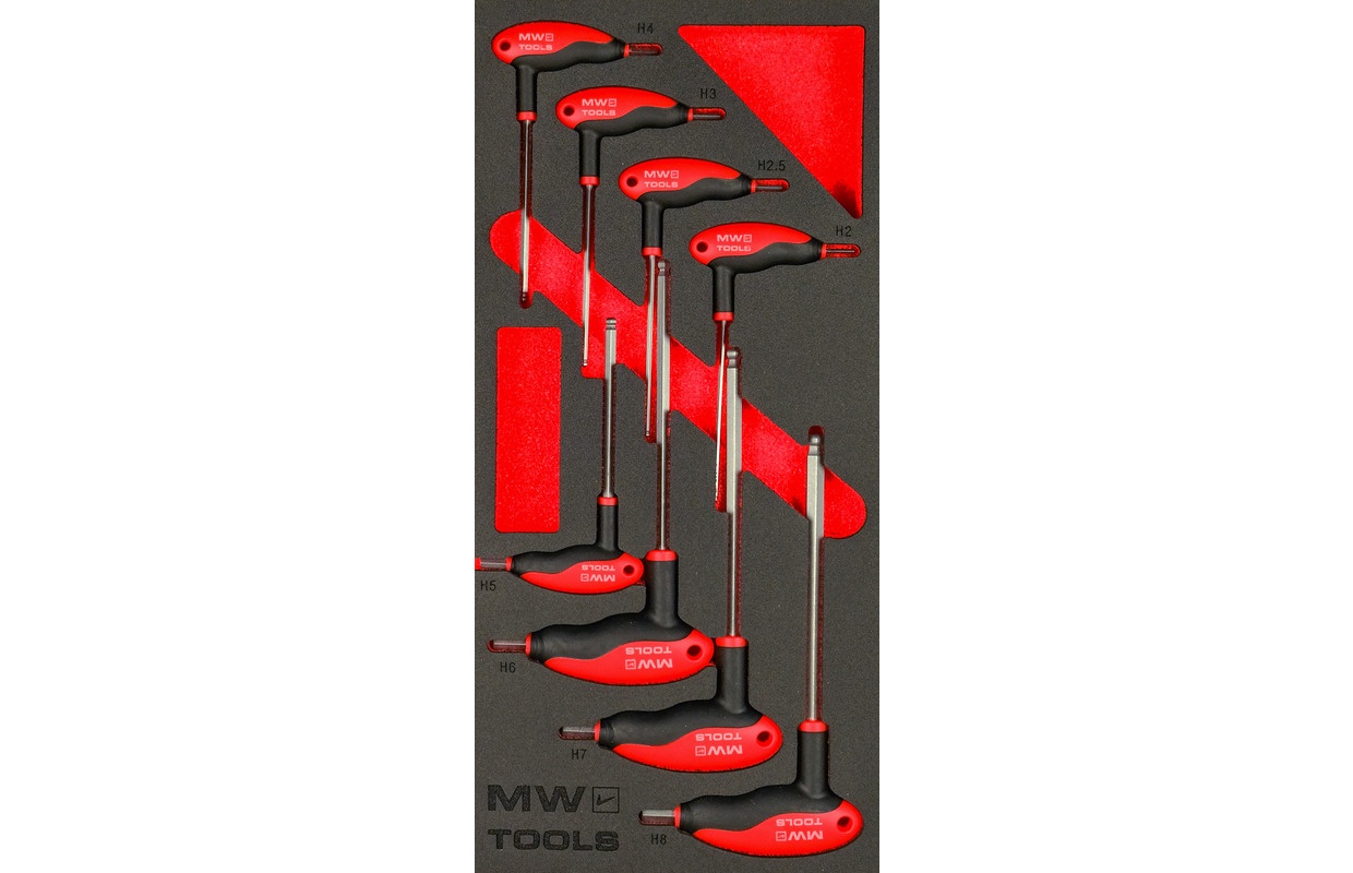 MEGA værktøjsvogn type 16 skuffer 2150 mm bred MW Tools MEGA værktøjsvogn type 16 skuffer 2150 mm bred MW Tools