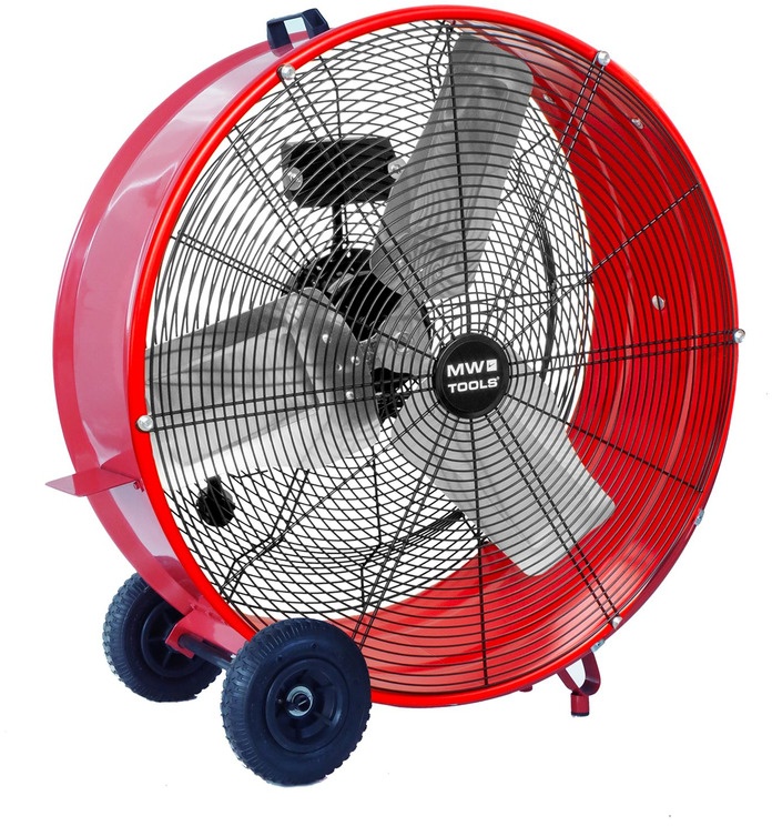 Mobil ventilator med variabel hastighed ø600mm 120W 230V DC motor MW Værktøj Mobil ventilator med variabel hastighed ø600mm 120W 230V DC motor MW Værktøj