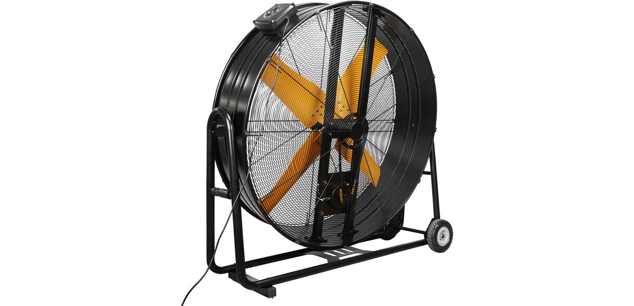Mobil ventilator med variabel hastighed ø1200mm 350W 230V DC motor MW Tools Mobil ventilator med variabel hastighed ø1200mm 350W 230V DC motor MW Tools
