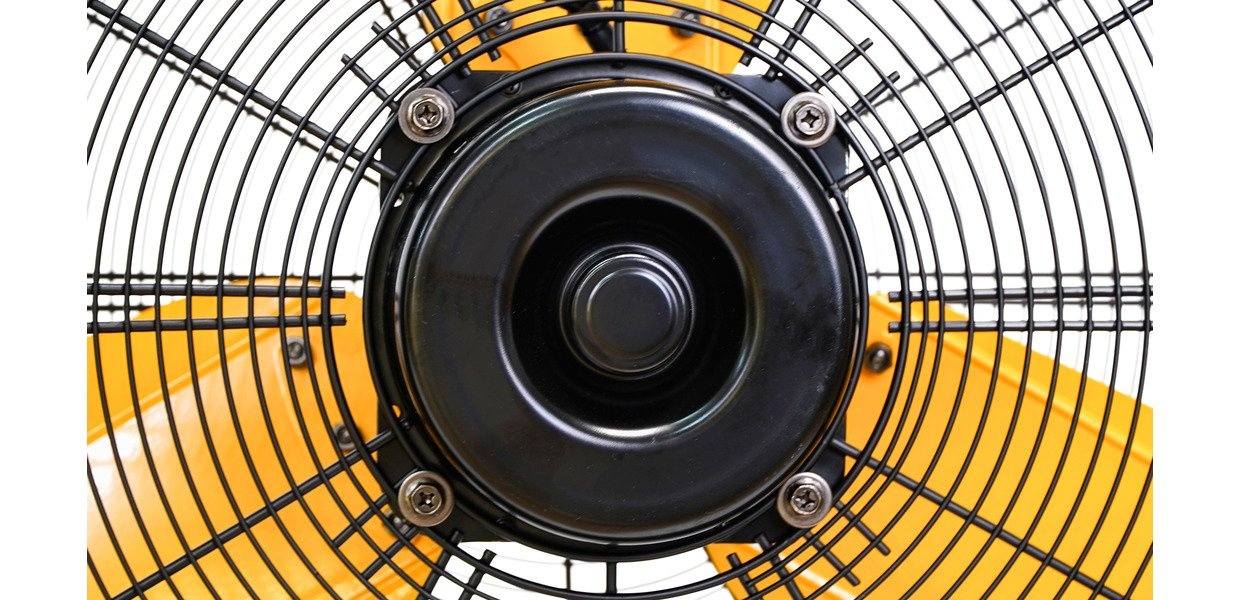 Mobil ventilator med variabel hastighed ø900 mm 280W 230V DC motor MW Værktøj