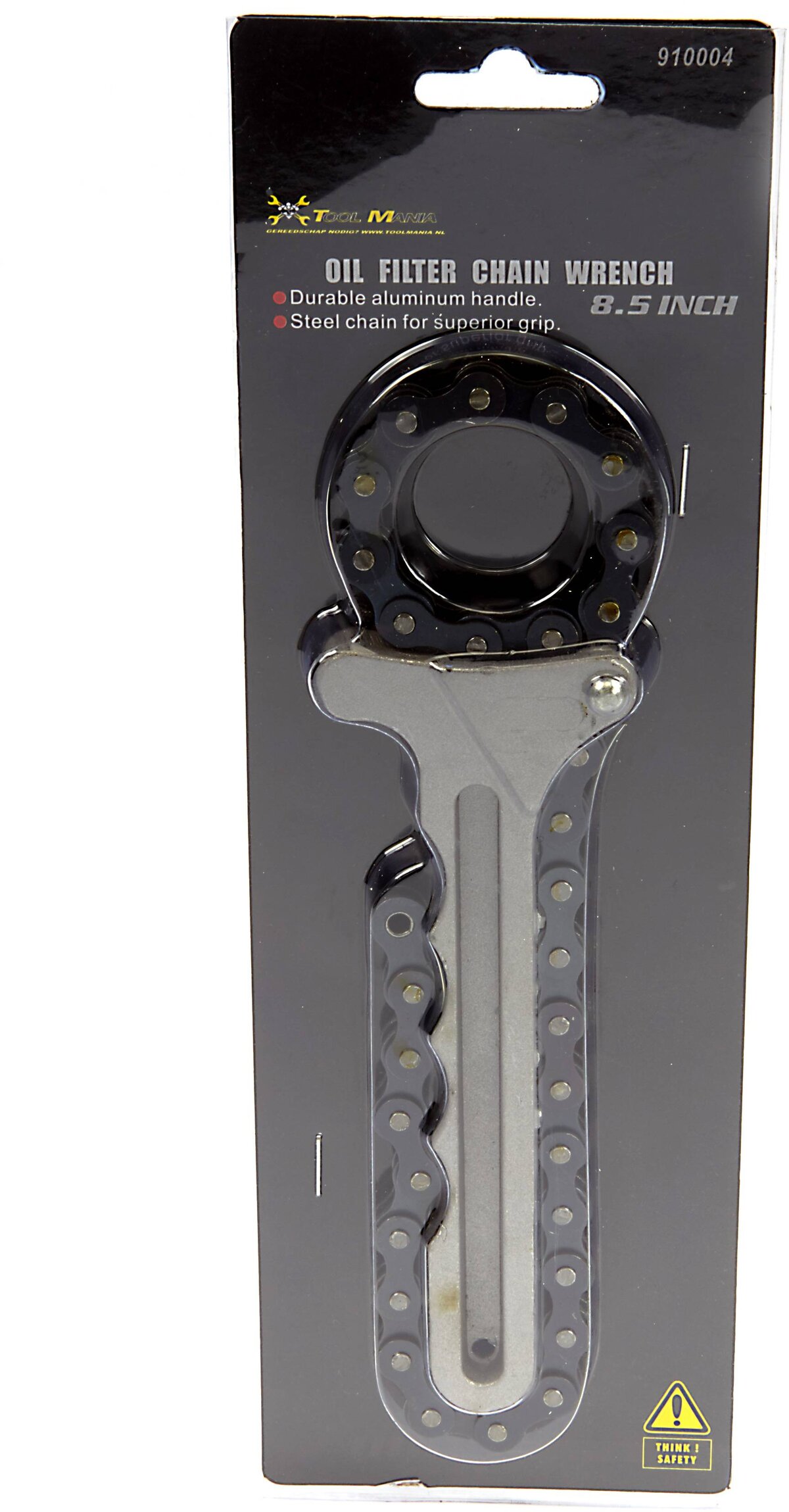 HBM 21,5 cm. Oljefilter tanger med kjede