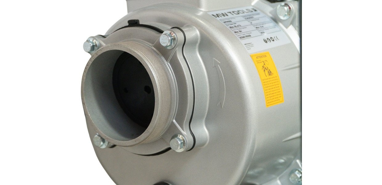 Vandpumpe 4" - 96.000 L/T – 10 HK diesel - elektrisk start MW Værktøj Vandpumpe 4" - 96.000 L/T – 10 HK diesel - elektrisk start MW Værktøj