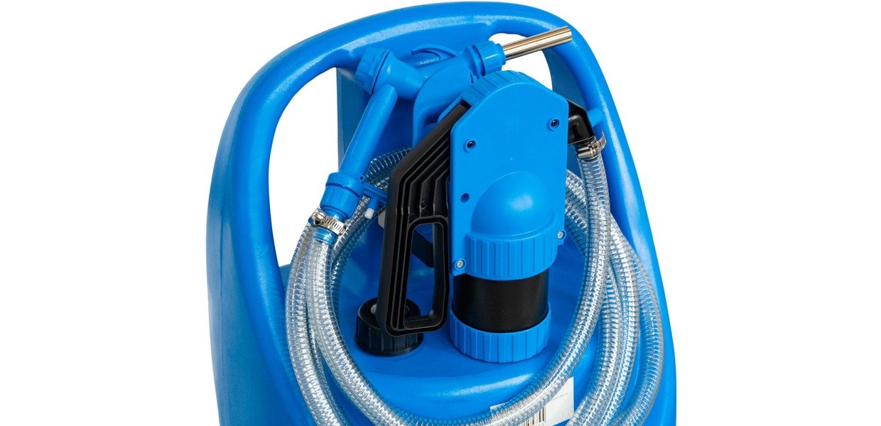 PE-tank AdBlue 75l, manuel pumpe med mobil tank MW Tools PE-tank AdBlue 75l, manuel pumpe med mobil tank MW Tools