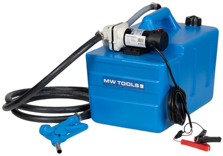 PE-tank AdBlue 75l, manuel pumpe med mobil tank MW Tools PE-tank AdBlue 75l, manuel pumpe med mobil tank MW Tools