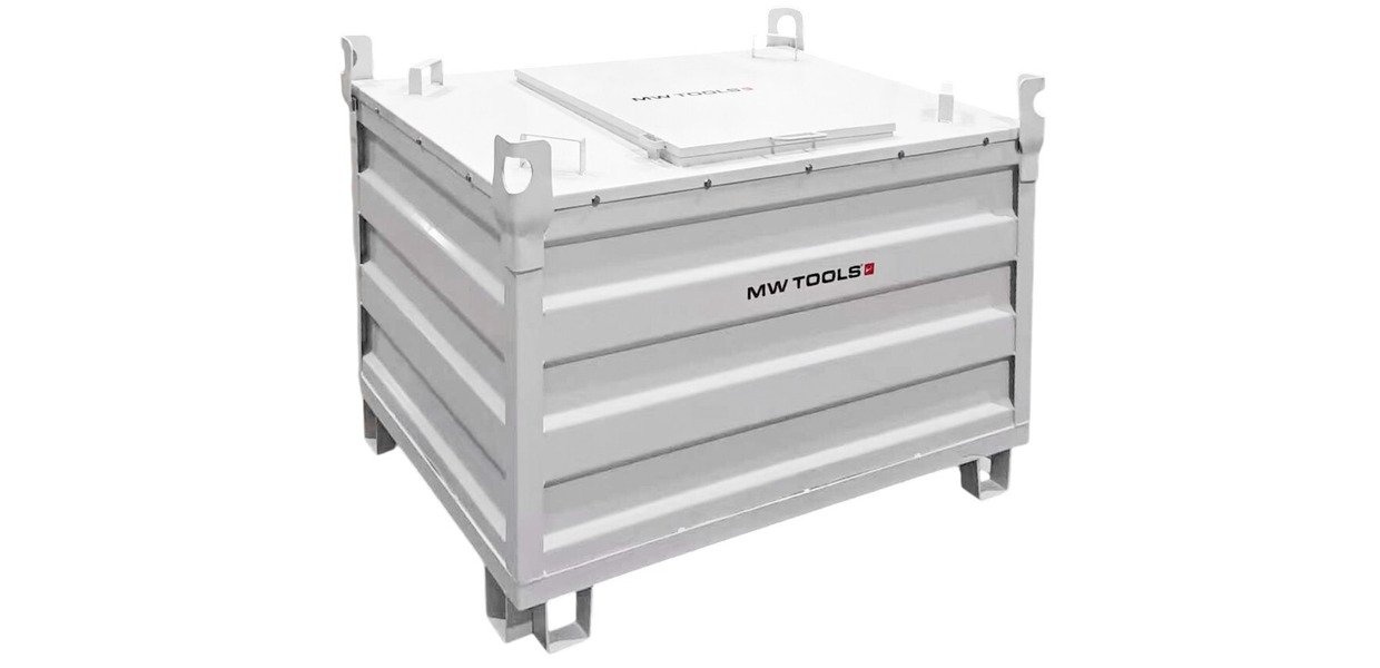 Tank Diesel metal 980l, pumpe 230V MW Værktøj