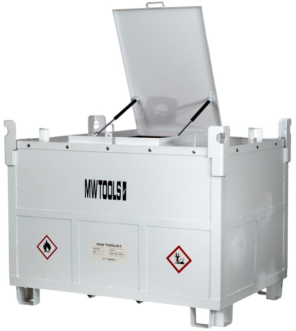 Tank Diesel metal 980l, pumpe 230V MW Værktøj