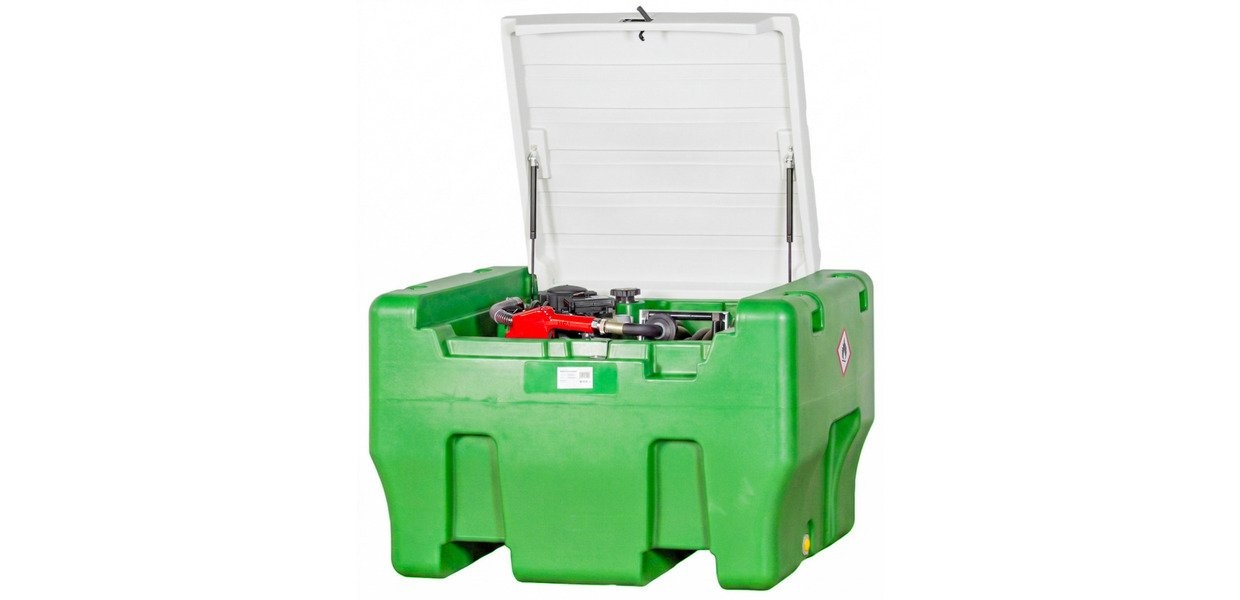 Benzintank PE 330l, pumpe 12V MW Værktøj Benzintank PE 330l, pumpe 12V MW Værktøj