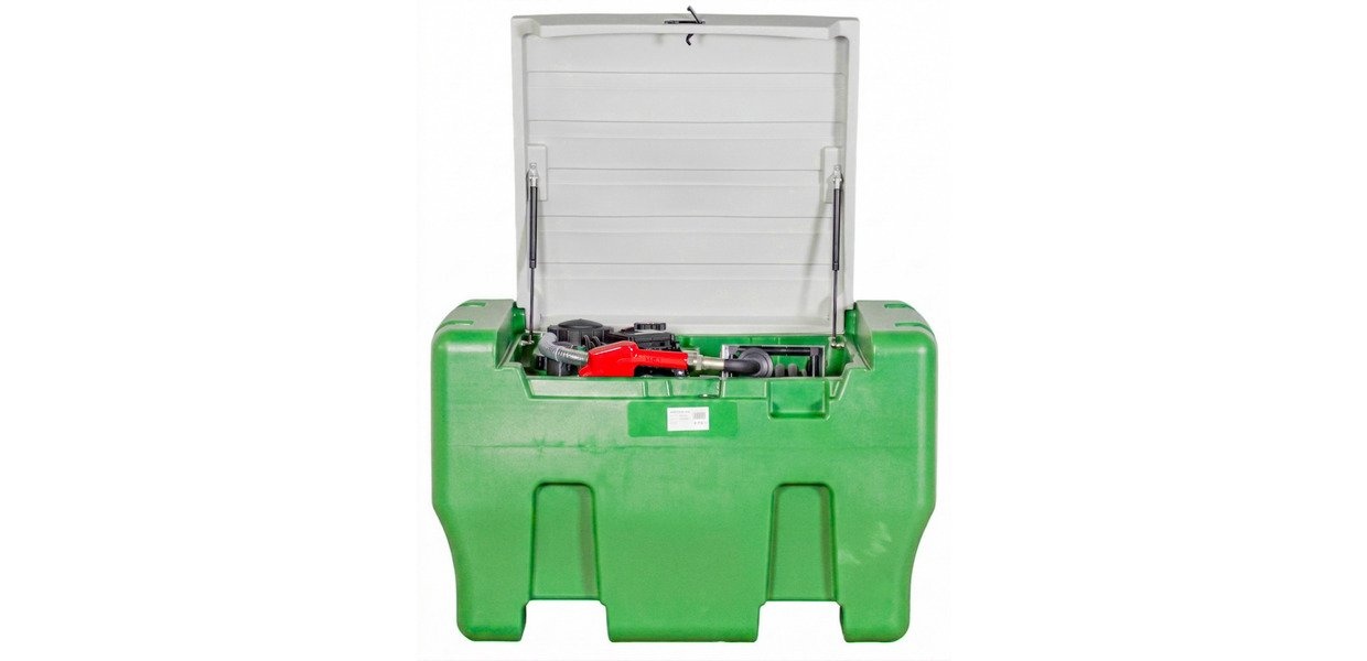 Benzintank PE 330l, pumpe 12V MW Værktøj Benzintank PE 330l, pumpe 12V MW Værktøj