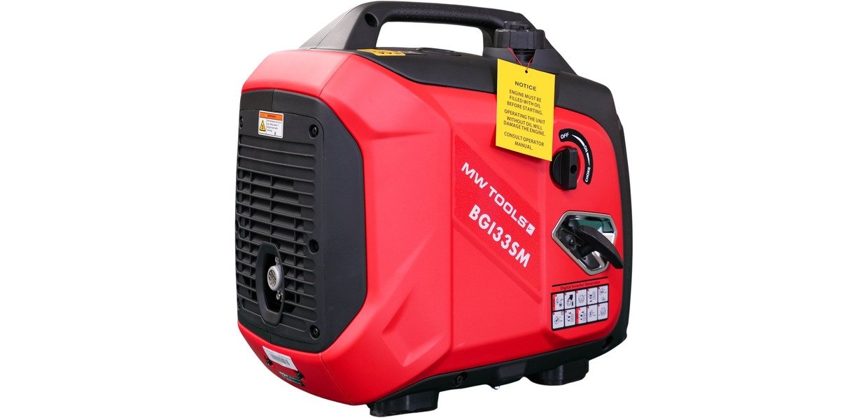 Benzin invertergenerator 3,3 kW 230 V MW Værktøj