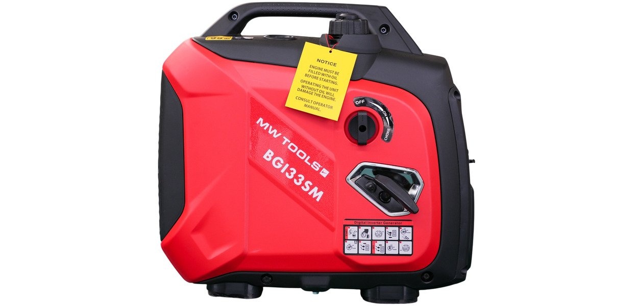 Benzin invertergenerator 3,3 kW 230 V MW Værktøj