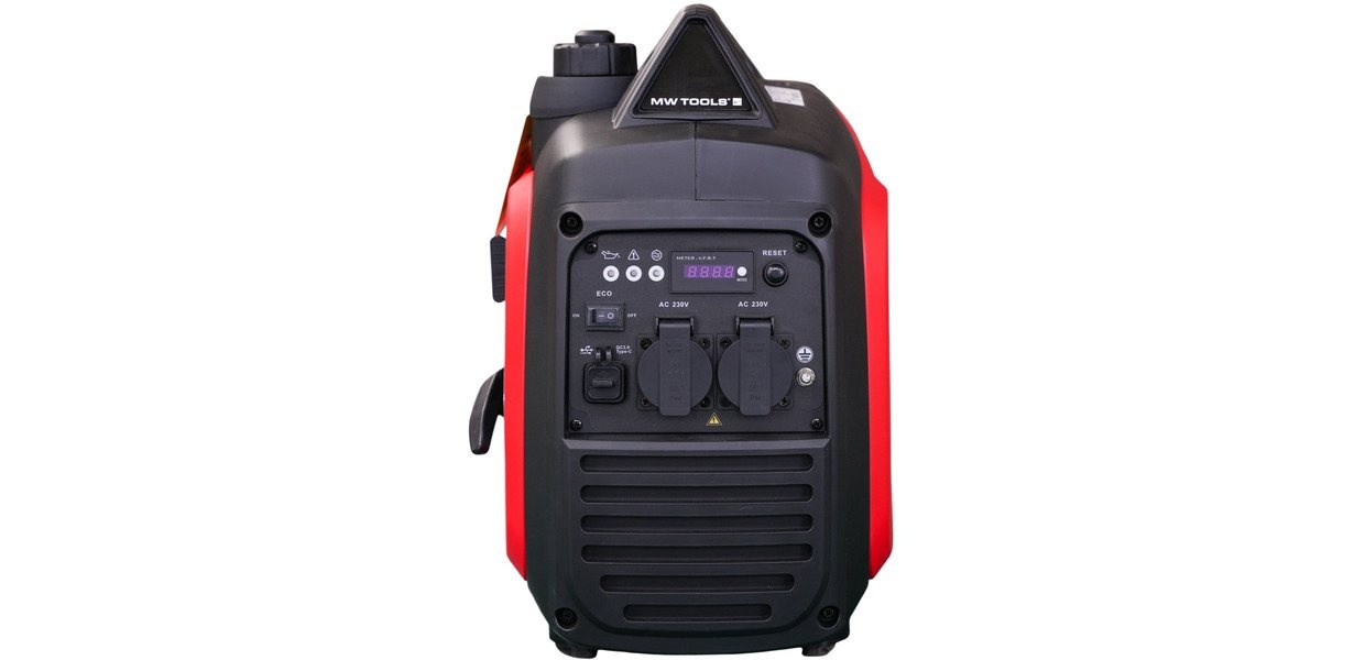 Benzin invertergenerator 3,3 kW 230 V MW Værktøj