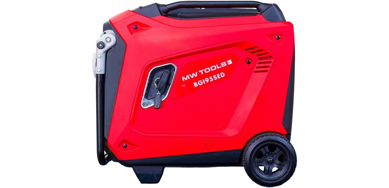 Benzin invertergenerator 9,5 kW 3x400V+230V ATS MW Værktøj