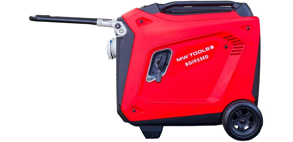 Benzin invertergenerator 9,5 kW 3x400V+230V ATS MW Værktøj