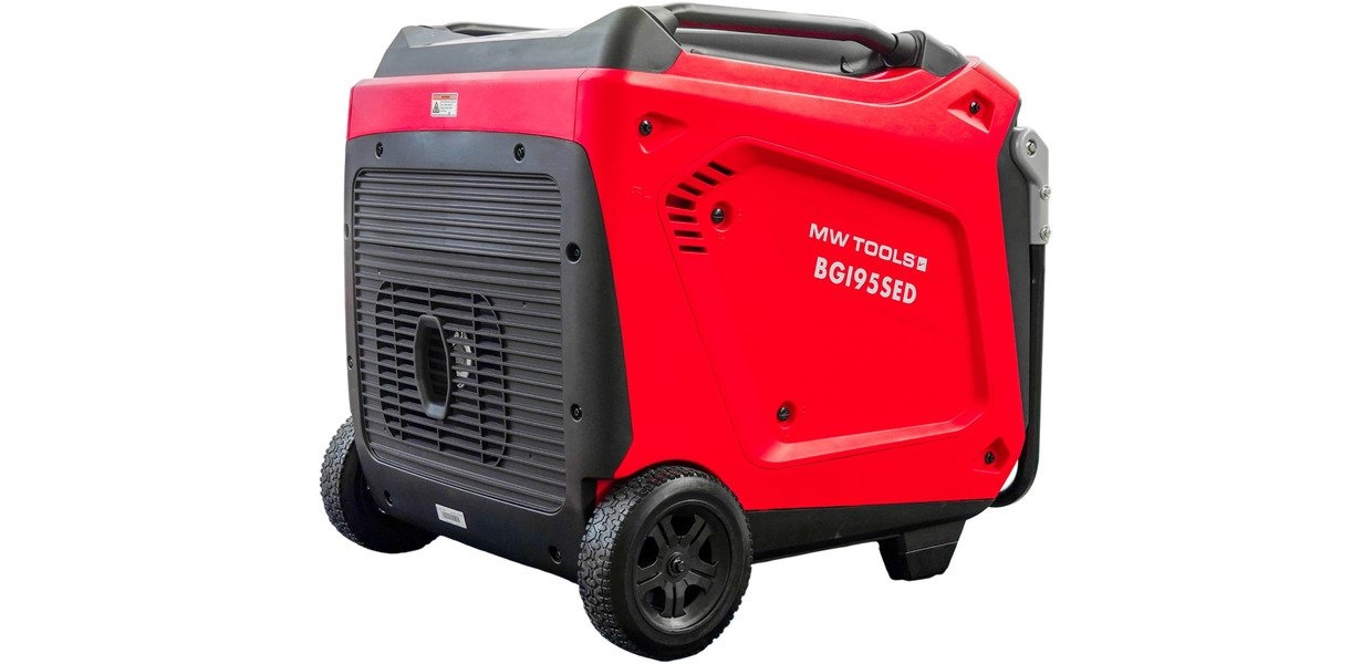 Benzin invertergenerator 9,5 kW 3x400V+230V ATS MW Værktøj
