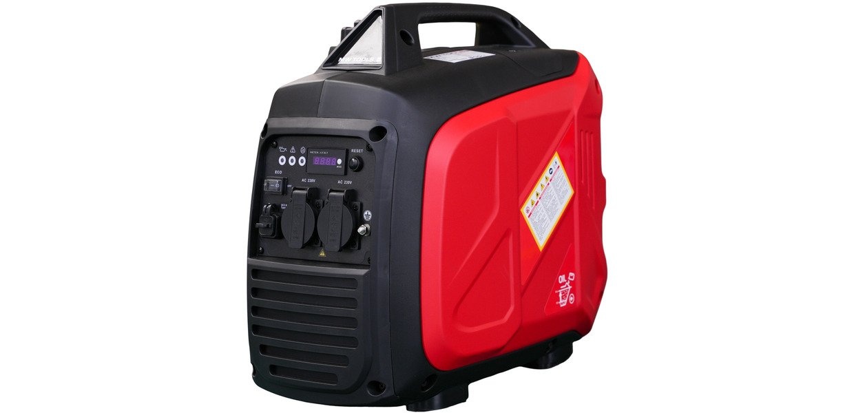 Benzin invertergenerator 4,5 kW 230 V MW Værktøj