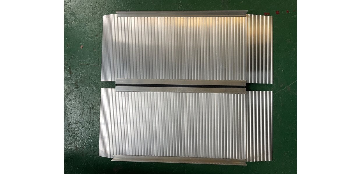 Aluminiumsrampe 400 kg længde 1200 mm x bredde 760 mm foldbar MW Tools