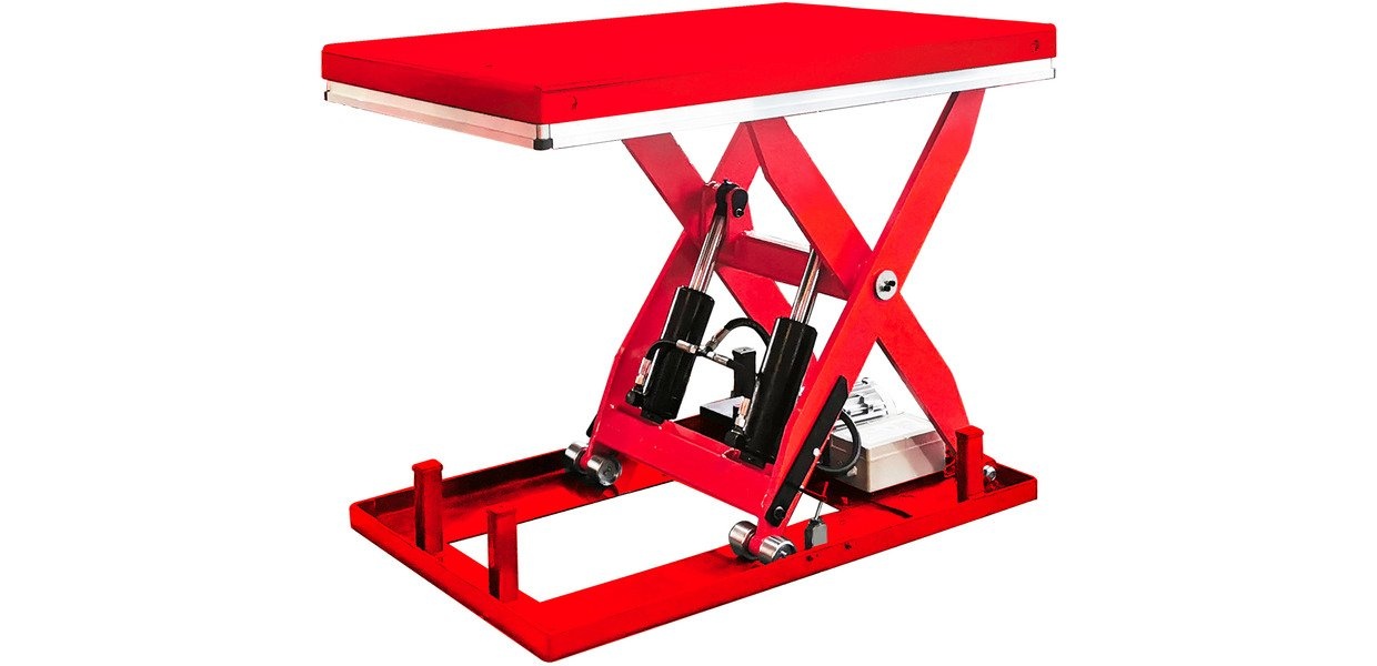 Elektrohydraulisk sakseløftebord 1020 MM 3000 KG 230V MW Værktøj Elektrohydraulisk sakseløftebord 1020 MM 3000 KG 230V MW Værktøj