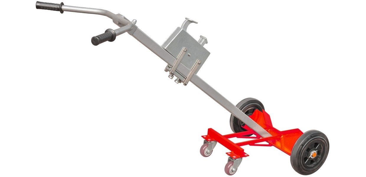 Tromlesevogn 450 kg med 4 hjul MW Tools