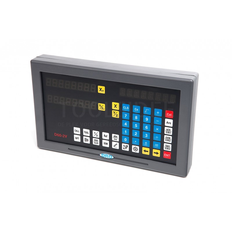 HBM 2 axis digital readout cabinet for HBM glass scales
