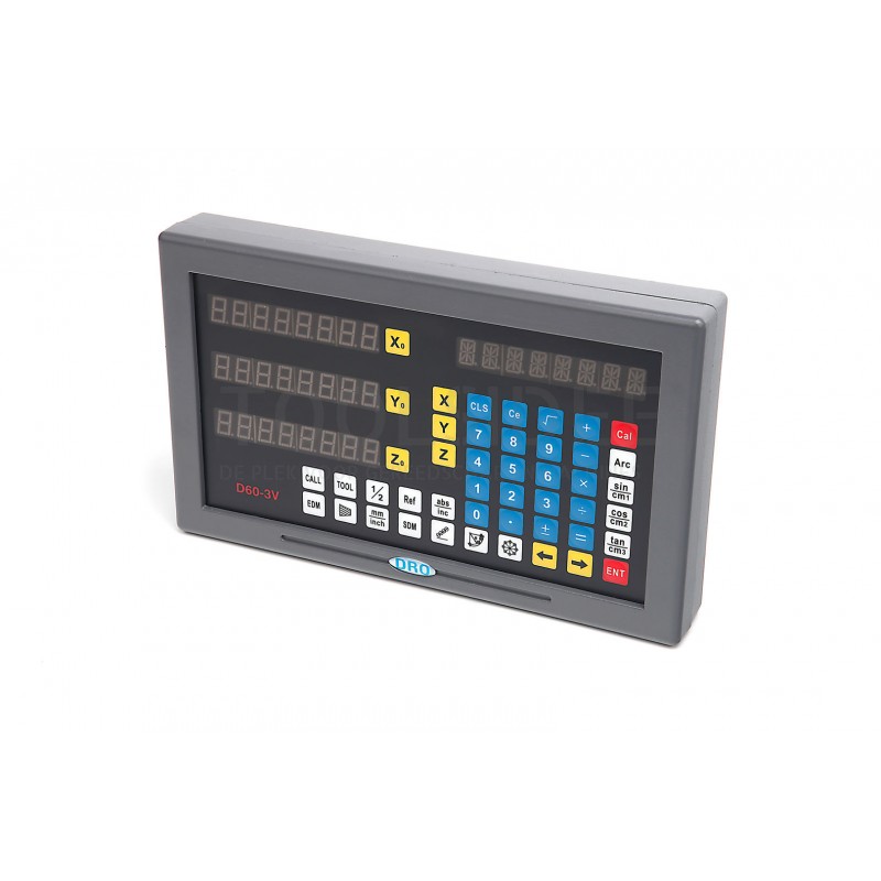 HBM 3 axis digital readout cabinet for HBM glass scales