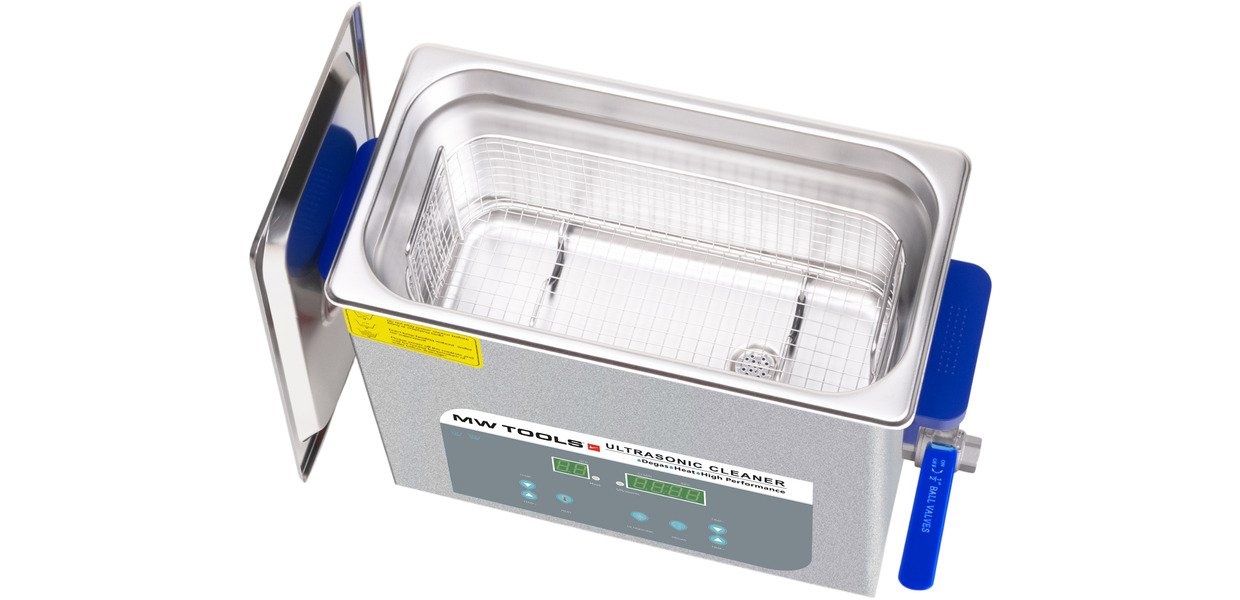 Ultrasoonreiniger 6,5 liter 480 W Tank 300x155x150 mm MW Tools Ultrasoonreiniger 6,5 liter 480 W Tank 300x155x150 mm MW Tools