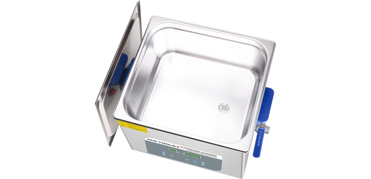 Ultrasoonreiniger 15 liter 760 W Tank 330x300x150 mm MW Tools
