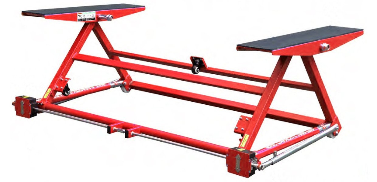 Mobiele mechanische autolift 3 T 570 mm MW Tools