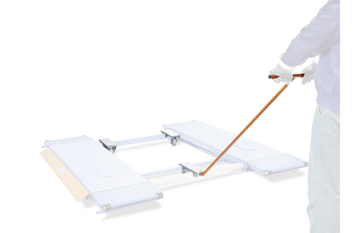 Mobiele mechanische autolift 3 T 570 mm MW Tools