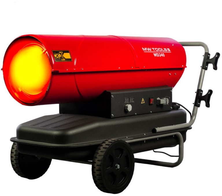 Indirecte dieselheater 30 kW - Met rookgasafvoer - Tot 1740 m³ MW Tools Indirecte dieselheater 30 kW - Met rookgasafvoer - Tot 1740 m³ MW Tools