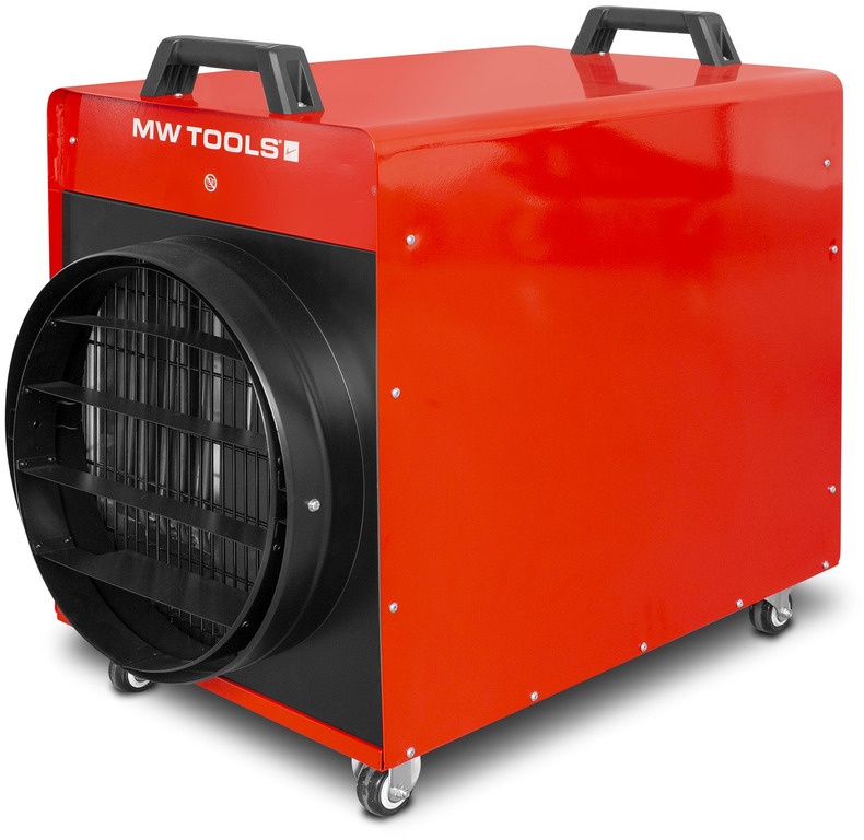 Industriële elektrische warmeluchtblazer 30 kW - 3x400 V - Tot 1300 m³ MW Tools