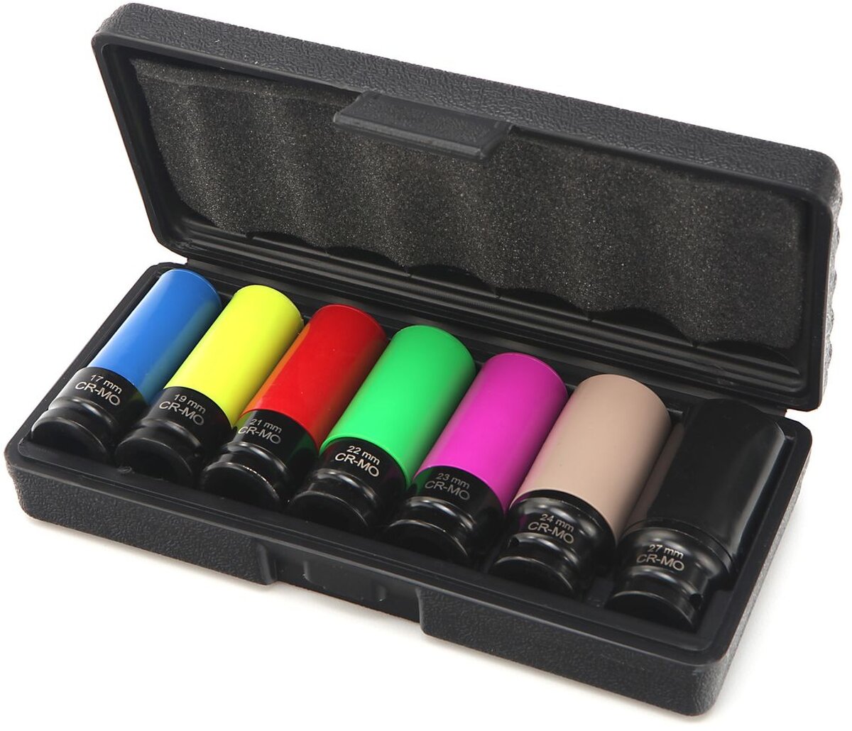 HBM 7 DLG 1/2 Long Power Socket Set